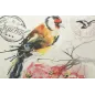 Poszewka na poduszkę BIRD -B- 40X40 cm